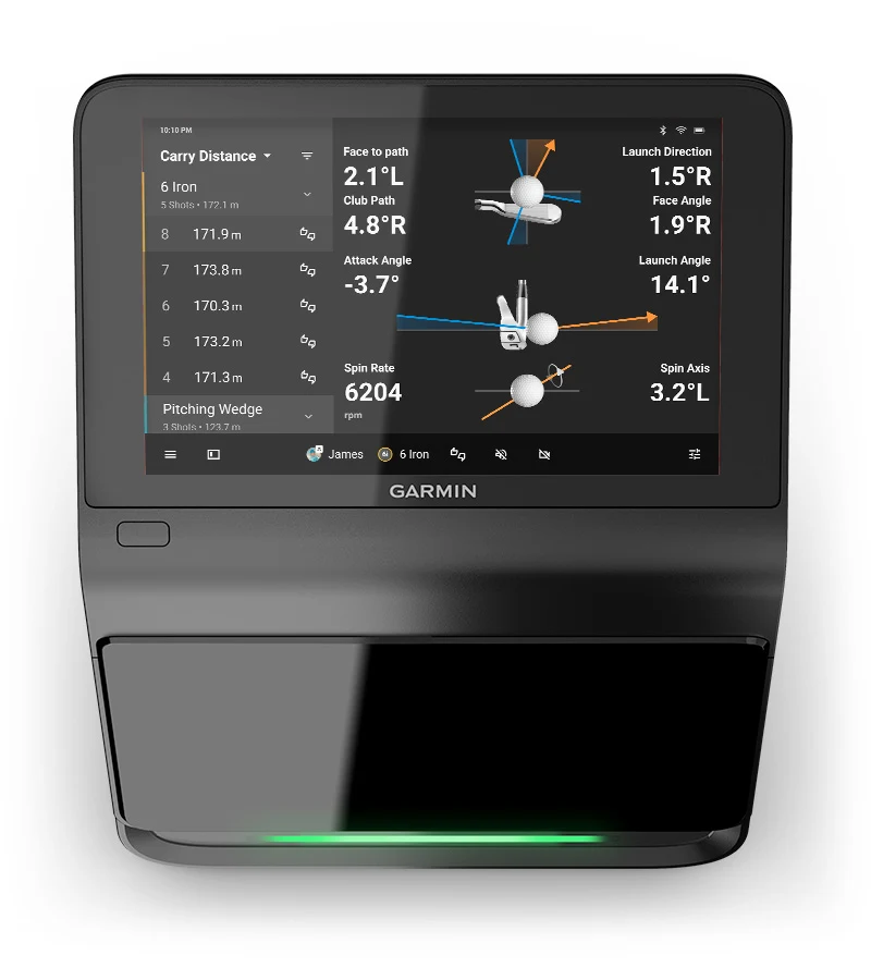 Garmin R50 golf club metrics